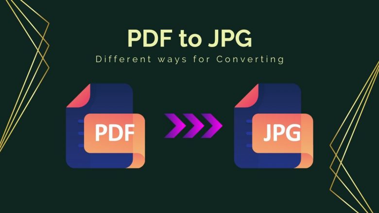 Different ways for Converting PDF to JPG online